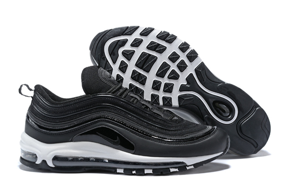 NIKE W AIR MAX 97 Bullet Black White Shoes